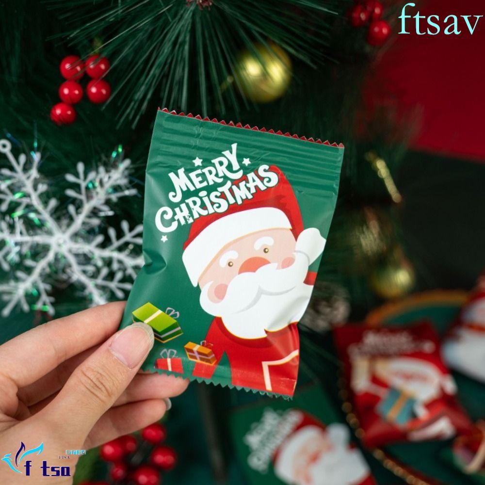 SWIFTSAVER Cookie Hot Seal Bags Bread Santa Handmade Chocolate Nougat Biscuit ของขวัญปีใหม่
