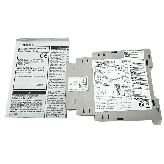 สินค้าคงคลังใหม่ Solid State Timer H3DK-M2 Multi Range Multi Mode Programmable สําหรับการควบคุมอุตสา