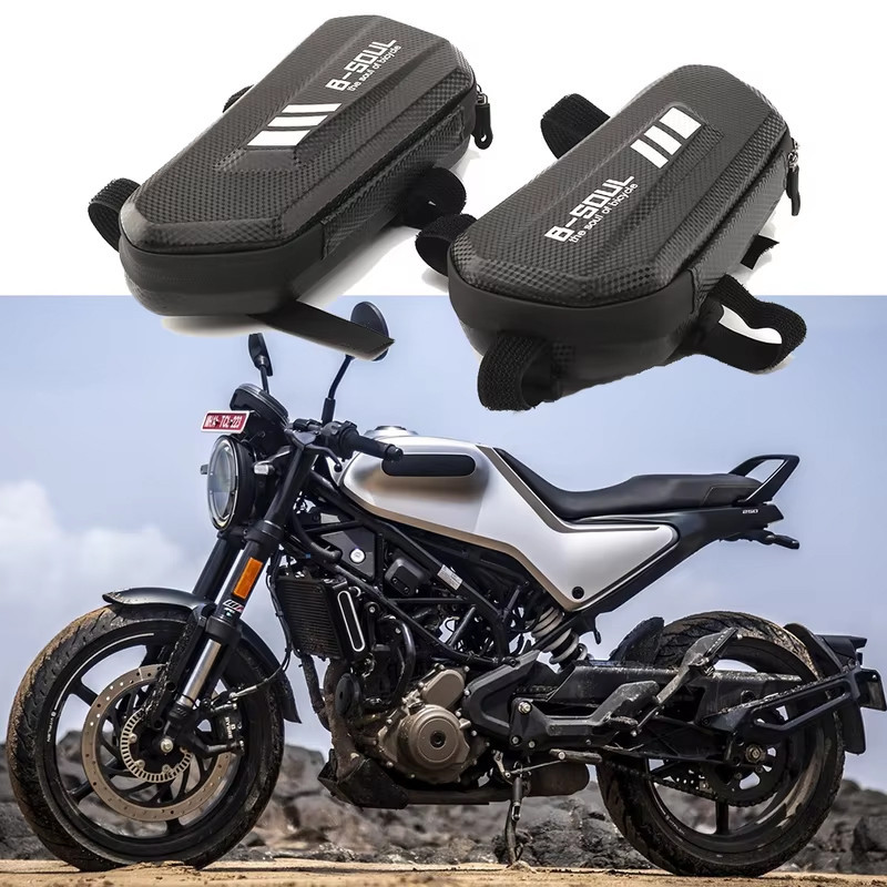 เหมาะสําหรับ Husqvarna Vitpilen 125 250 401 701, Norden 901, TE250 กันน้ํา Hard Shell กรอบด้านข้างกร