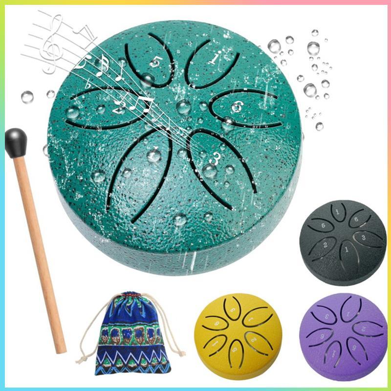 Rain Drum Rain Drum สําหรับนอกเมื่อฝนตก Rains Rain Drum For Outside Garden Chakra Drum Chakra Drum F