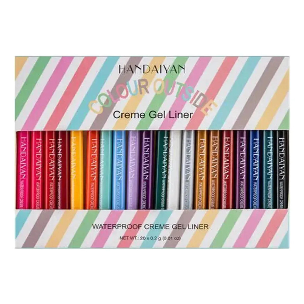 20 ชุด Pearl Gloss Matte Eyeliner 5865769364948 V48L