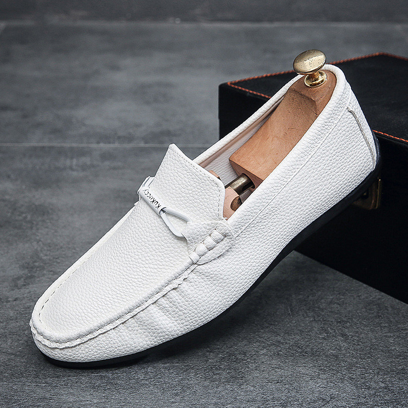 Peas Shoes Mens Shoes British Casual Mens Shoes Soft-Soled Loafer