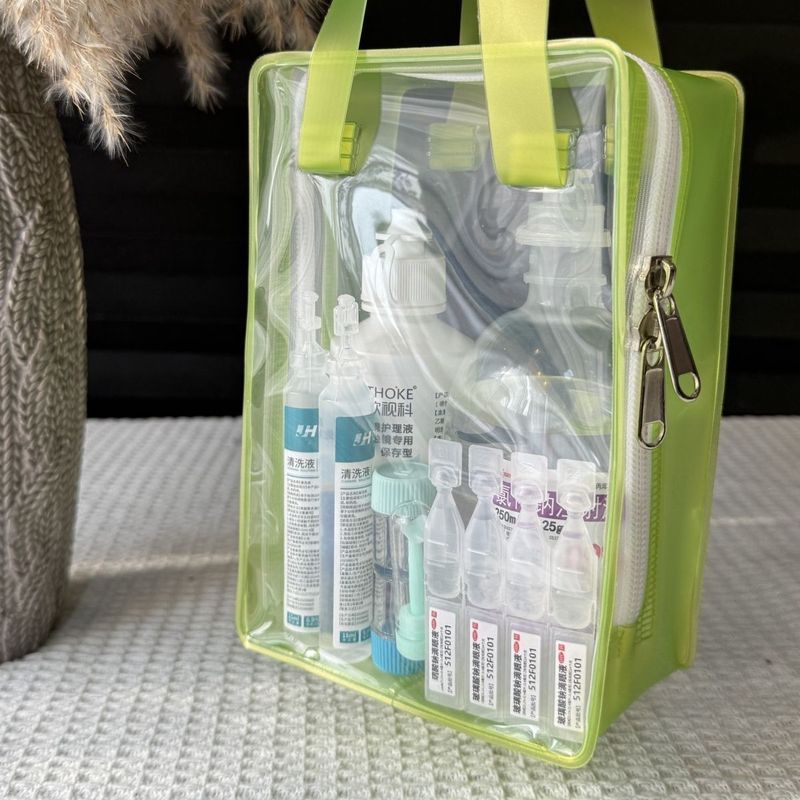 Ok Mirror Storage Bag Outing Portable Cornea Shaping Mirror Care Bag Bag Daily Throw Waterproof Stor