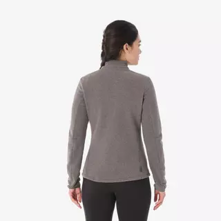 Decathlon Women’S Mountain Hiking Fleece Jacket เสื้อเดินป่าผ้าฟลีซสำหรับผู้หญิง รุ่น Mh100 - White