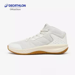 Decathlon Adult Basketball Shoes Essential 100 รองเท้าบาสเกตบอล สำหรับผู้ใหญ่ รุ่น Essential 100 - White