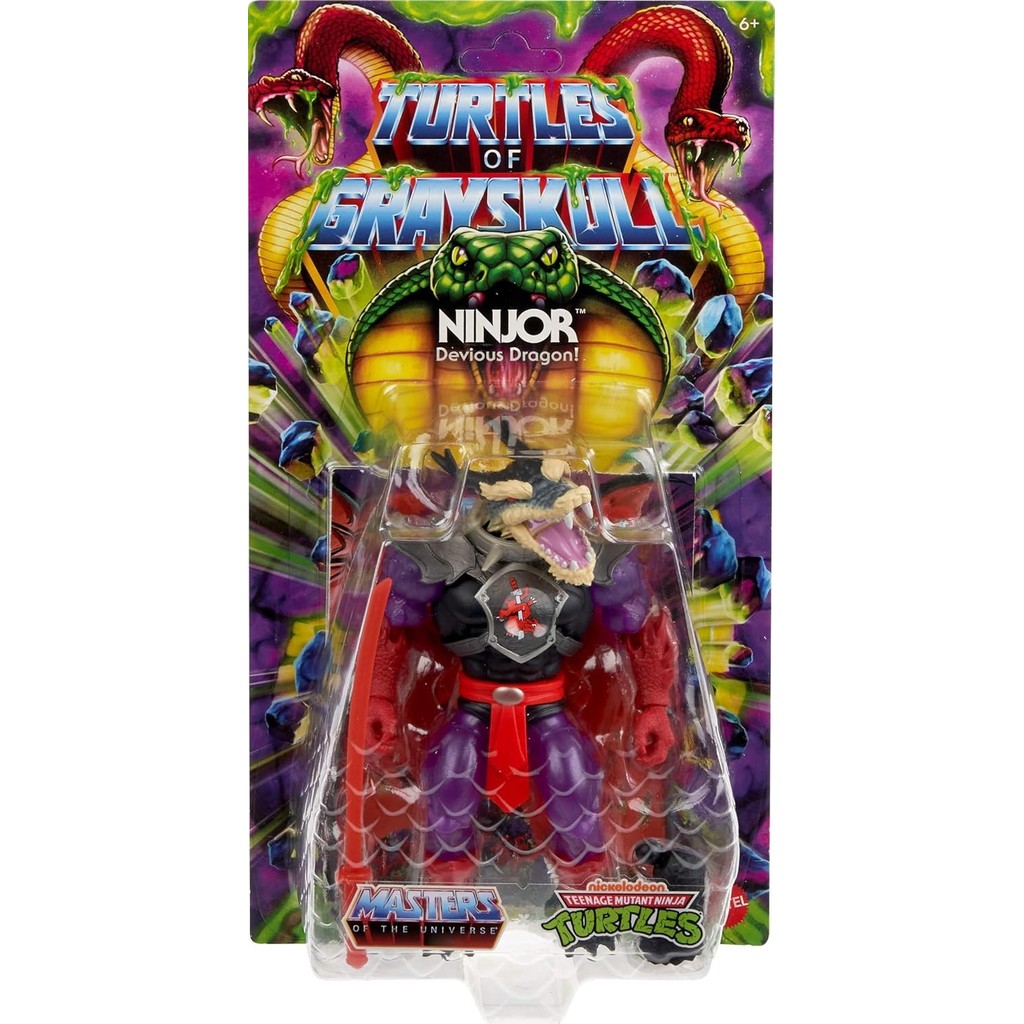 MOTU Origins x Turtles of Greyskull - Ninjor (Mattel, 6 นิ้ว, TMNT)