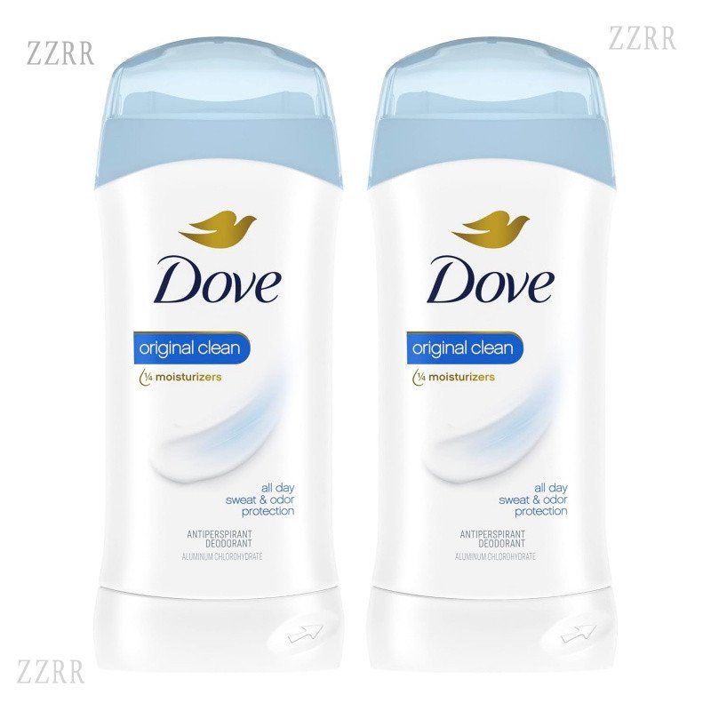 DoveAntiperspirantStick,AllDaySweatControl,2.6oz(2Pack)|Kindto,AlcoholFree,Scent:OriginalClean 46Z0
