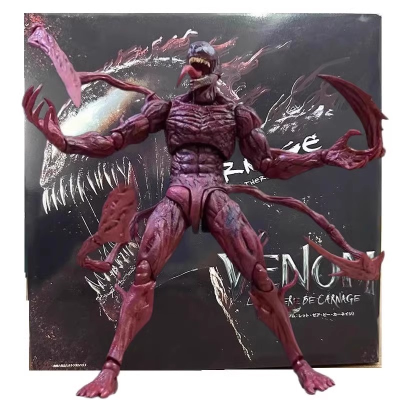 Slaughter Begins Venom 3 Marvel Universe Deadpool Spider-Man Super Movable ของเล่นฟิกเกอร์