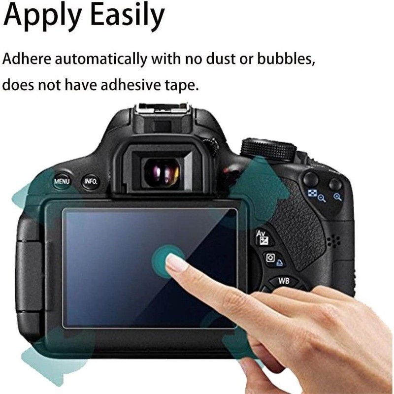 สําหรับ Canon C50 G1 X II G1 X III G3 X G5 X II G5 X G7 X Mark II G7 X Mark III G7 X กระจกนิรภัยป้อง