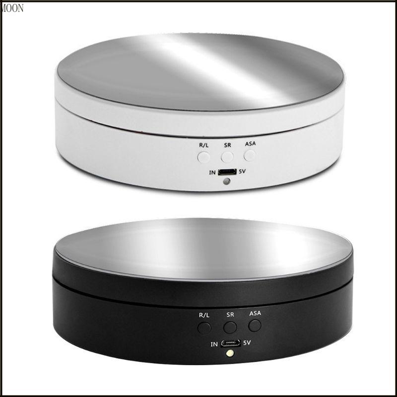 MOON Mirrored Display Stand Turntable Show for Case for Show 3D Models and Collectibl