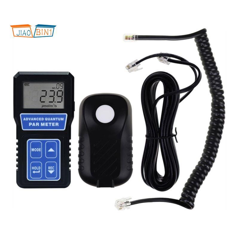 PAR เมตร Flux Meter Sensor Harness Kit ดิจิตอลแยกประเภท PAR-380 จอแสดงผล LCD Spectrometer 400-700nm 