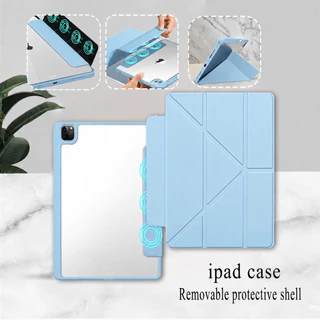 [ถอดฝาได้] เคสไอแพด ใช้สำหรับรุ่น 10.2 gen7/gen8/gen9 เคสหลังใส 10.5 air3 10.9 air4 air5 air6 case Pro11 อะคริลิค