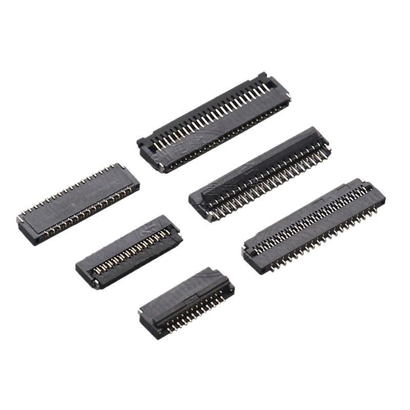 5pcs FPC Connector 0.3 มม.Pitch 1.0H Clamshell Down Connector Double Pin หน้าจอ LCD FPC ซ็อกเก็ต