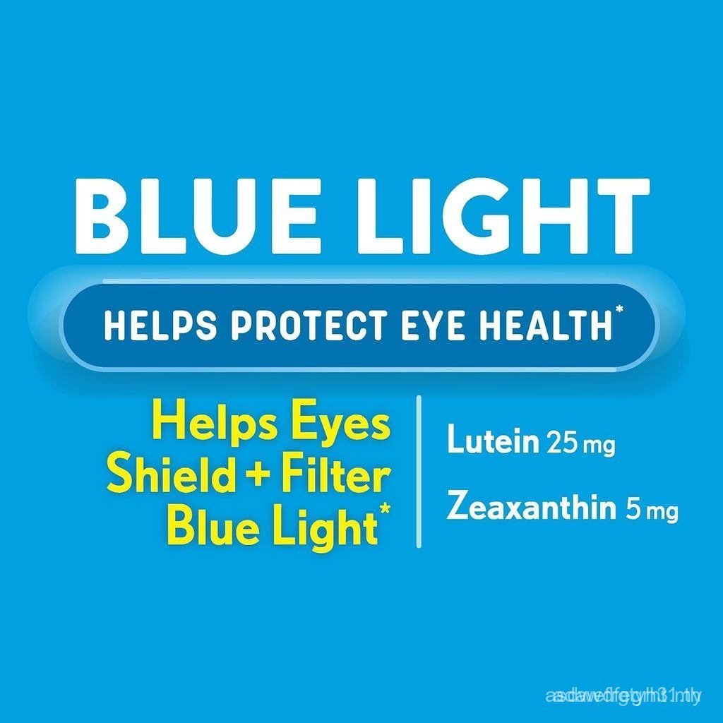 Ocuvite Blue Light Lutein & Zeaxanthin , วิตามินบํารุงรอบดวงตาสําหรับอาการปวดตา, รองรับสุขภาพ Vision