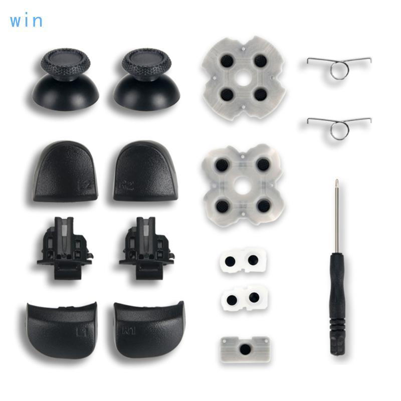 Win L1-R1 L2-R2 Trigger-Buttons 3D Analog จอยสติ๊ก Thumb Stick-Cap ยางนําไฟฟ้า