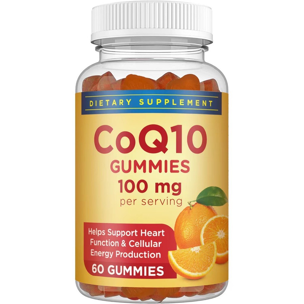 พร้อมสต็อก!!Coq10 Gummies// Global Coenzyme Q10 Gummies