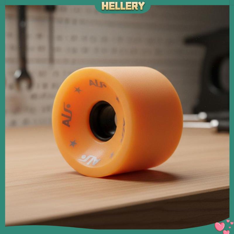 [HelleryTH] Frosted Skateboard Wheel Wide Profile Polyurethane Board Wheels Cruiser Rim for Urban Sk
