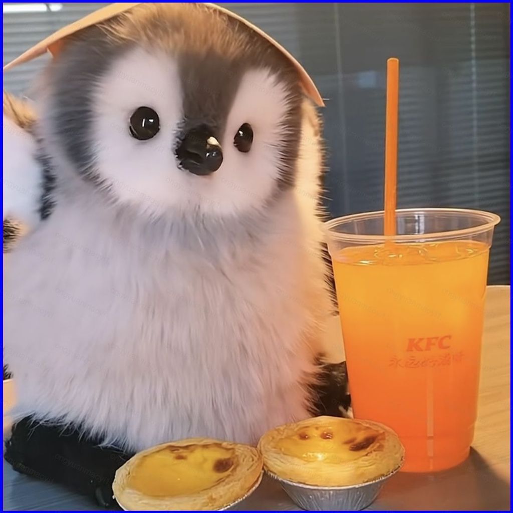 ZY1 Baby Emperor Penguin Penguin ตุ๊กตาผ้ากํามะหยี่ตุ๊กตาของเล่นของขวัญวันเกิดเซอร์ไพรส์สําหรับเด็ก 