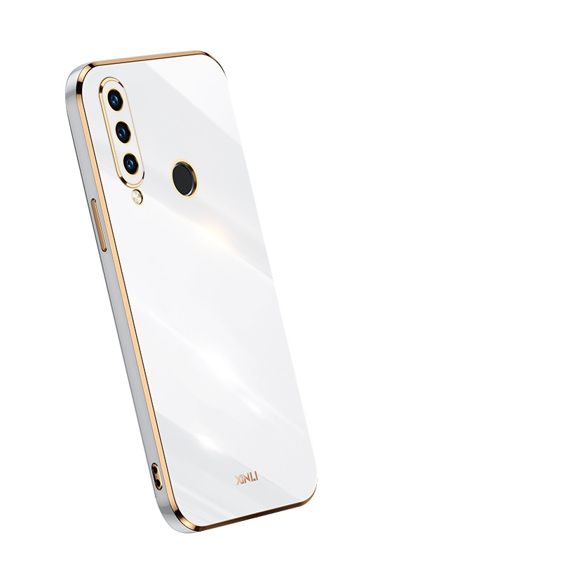 หรูหรา 6D ชุบสําหรับ Huawei Y6p สําหรับ Huawei Y6p สําหรับ Huawei Y6p ปกอ่อน Silone เคสกันกระแทกกันช