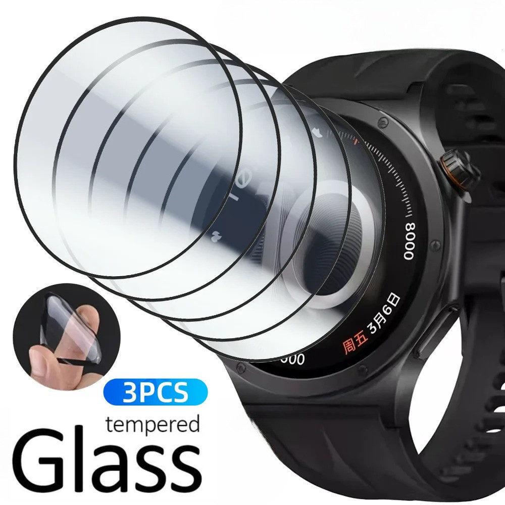 สําหรับ Garmin Fenix E 8 51 มม.47 มม.43 มม.1‐3 ชิ้น 9H ฟิล์มกระจกนิรภัยสําหรับ Garmin Fenix 7X 7S 7 6 Pro Sapphire HD โค้งสีดําขอบ Anti Scratch นาฬิกาป้องกันหน้าจอ
