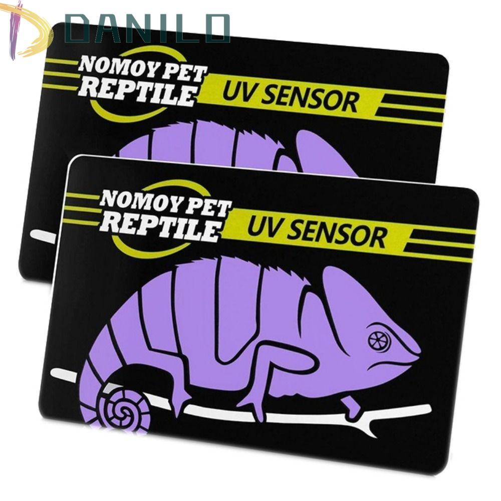 DANILLO UVB Card Indicator Quick ทนทานนํากลับมาใช้ใหม่ PVC 2023 Lamp Life Tester Meter