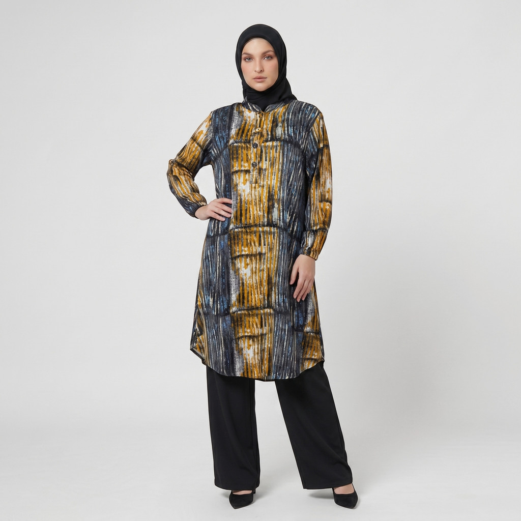 Dhyby Ghout - Premium Womens Tunic Motif Series - Kiyomi
