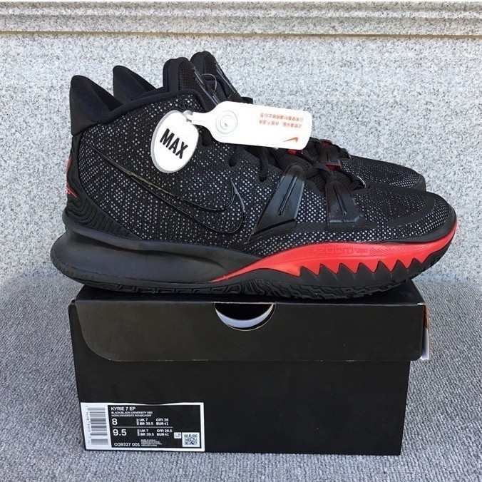 Ni//ke Kyrie 7 รองเท้าบาสเก็ตบอลผู้ชาย Irving 7 รองเท้าผ้าใบ Kyrie รองเท้ากีฬา CQ9327-001 YEOB