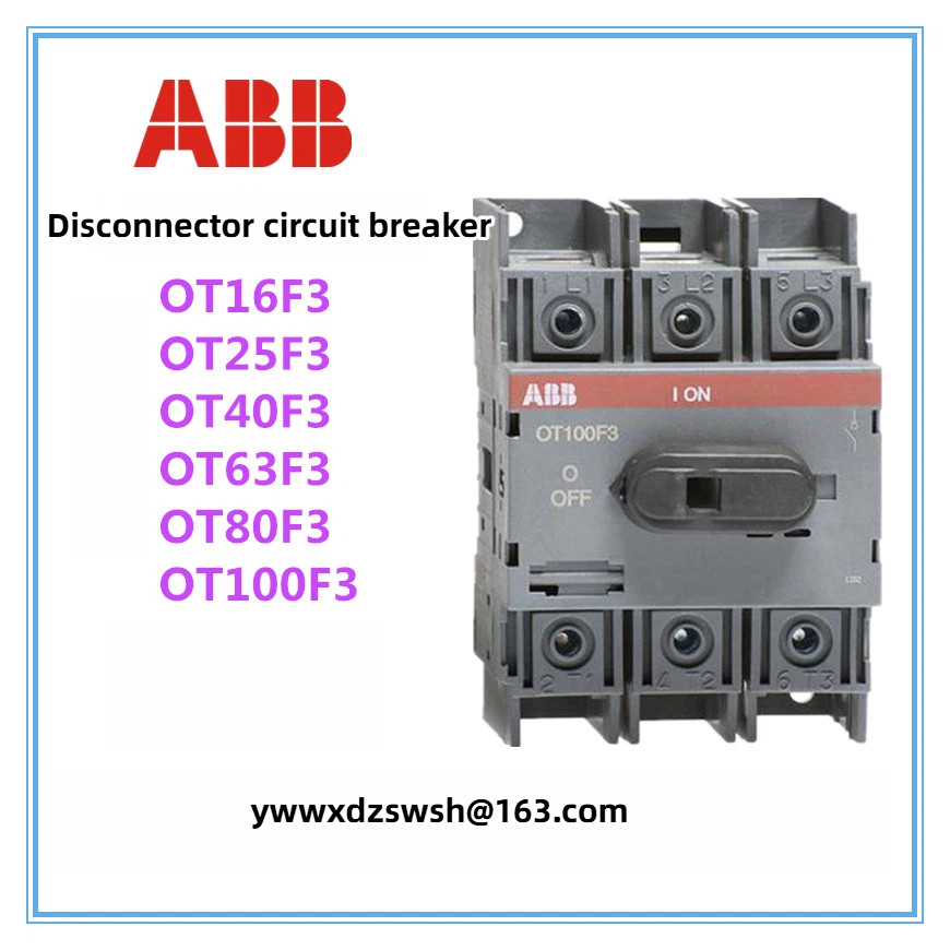 ABB สวิทช์แยก OT16F3-OT25F3-OT40/63/80F3/100/125F3 สามPhase โหลดสวิทช์ OT16F3 OT40F3 OT63F3 OT80F125