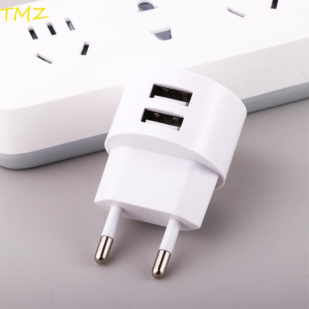 TMZ14968 ที่ชาร์จโทรศัพท์มือถือ US Universal Dual USB Mini Adapter Travel Charger Charger Adapter Tr