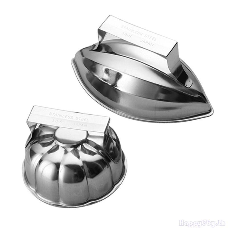 Hap Omurice Mould สแตนเลสข้าวมะละกอ Moulds ข้าวแม่พิมพ์ Musubi Moulds