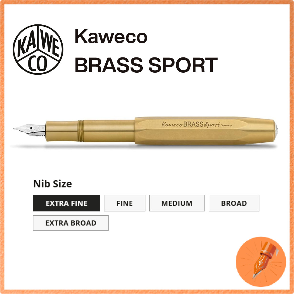 Kaweco BRASS SPORT Fountain Pen