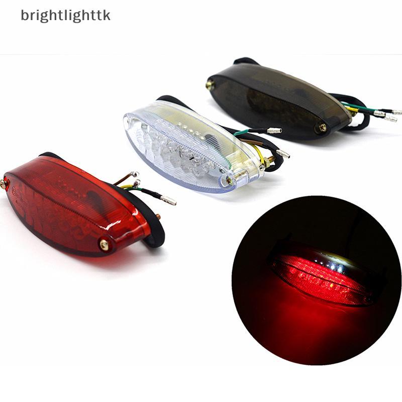 TZ 28 LEDs 3W 12V รถจักรยานยนต์ไฟท้าย Led จักรยานด้านหลังหยุดเบรค ellipse Light TK