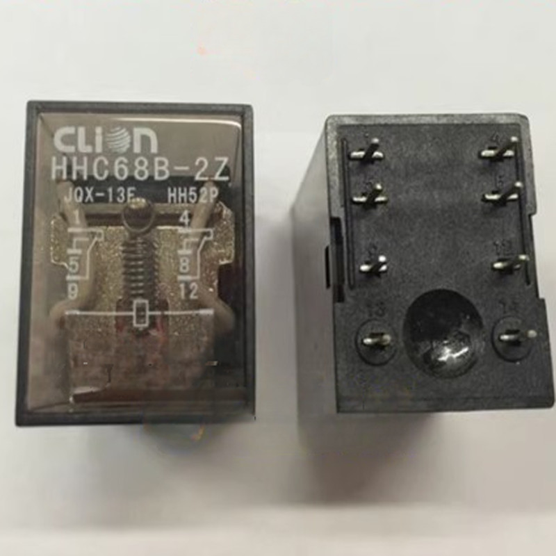 การบัดกรีรีเลย์เท้า HHC68B-2Z HH52P DC12V24VAC220V แผงวงจร PBC ใช้