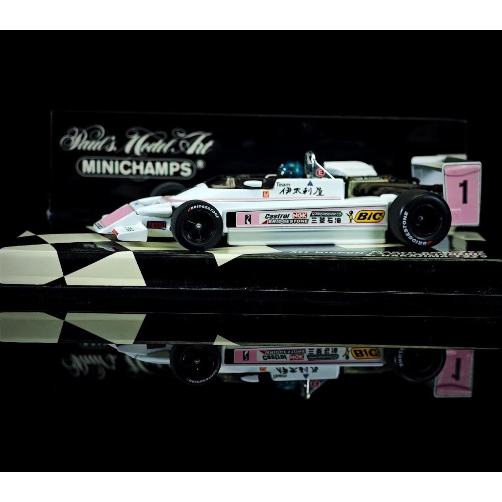 Minichamps 1/43 BMW 792 Satoru Nakajima Nakajima Go Classic Iari ภาพวาด F2 Championship 1979 #模型 #汽车