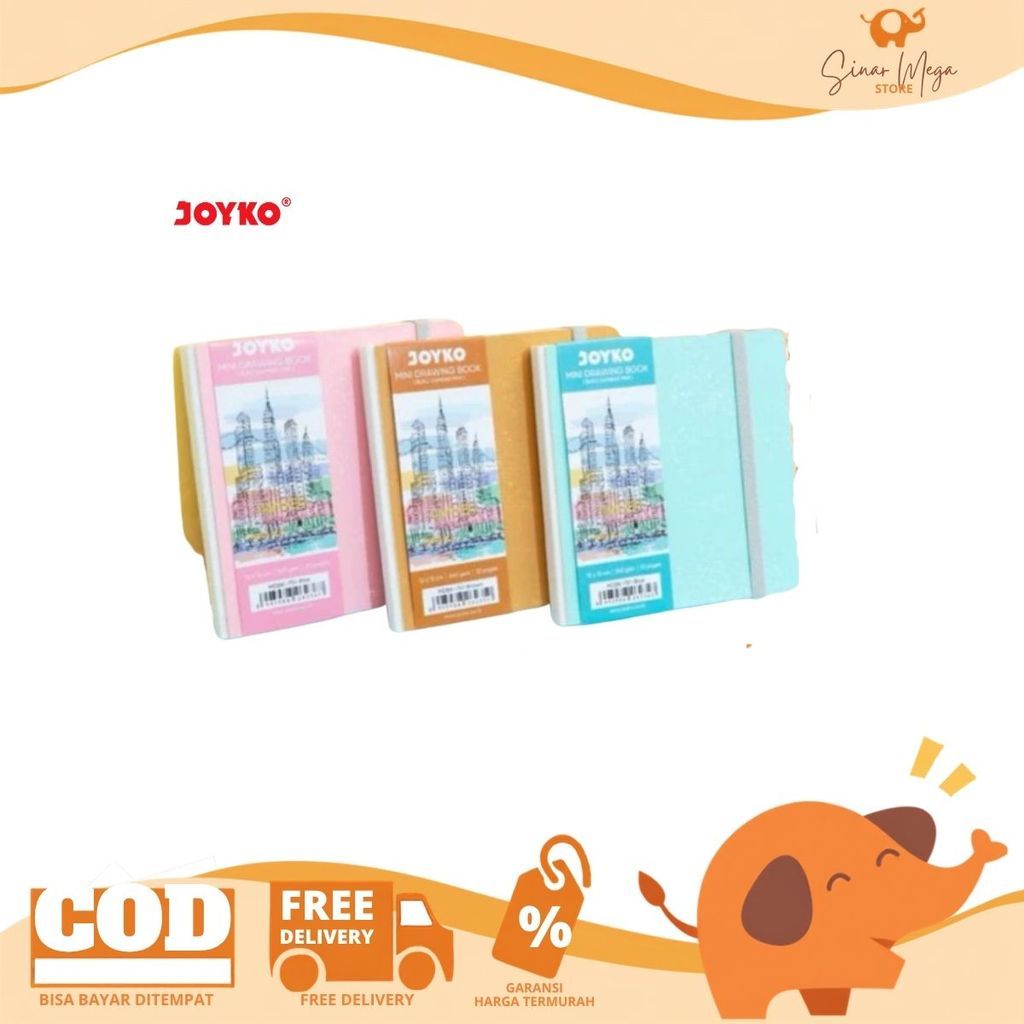 Joyko Mini Drawing Book MDBK 751 Mini Drawing Book