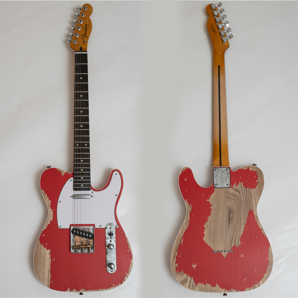 Relic Aged Fender Telecaster กีตาร์ไฟฟ้ากีตาร์มืออาชีพ