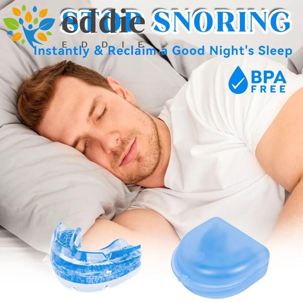 EDIE Anti Snoring Mouth Guard, สบายปรับ Anti-Snoring Mouthpiece, ปรับปรุง Sleep Stop Snoring พร้อมกล