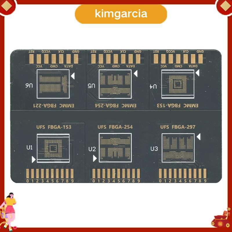 kimgarcia BGA ISP Board Flash 64 BGA ISP Board Flash 64 FBGA 153 254 297 สําหรับ F64 Lite Ultra Box