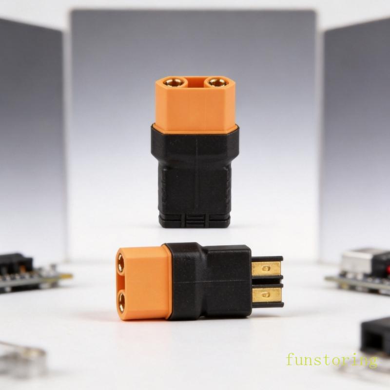 FUN Remote XT90 อะแดปเตอร์ XT90 ชายหญิง Conversion Connectors สําหรับ ESC Hookup Chargers Link และ P