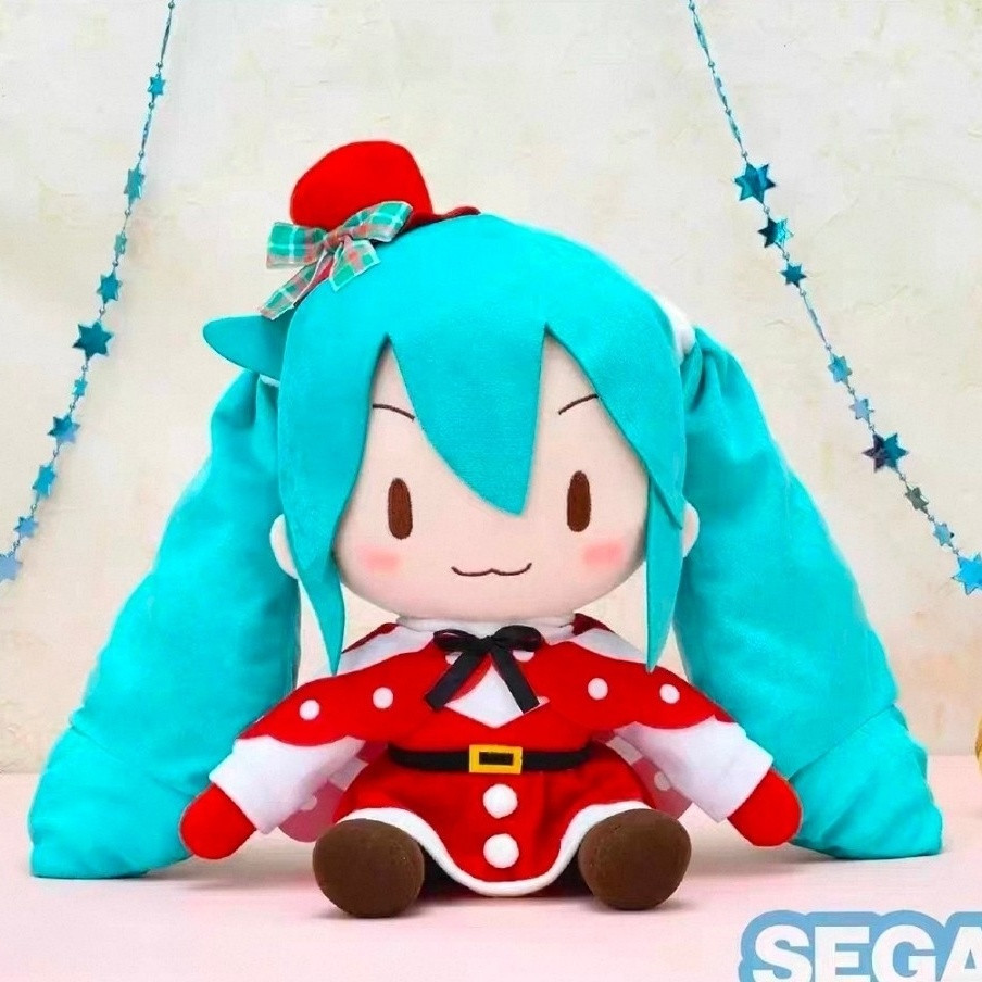 พร้อมส่งของแท้ พร้อมส่ง Hatsune Miku 17 Christmas fufu2017fufu ตุ๊กตาคริสต์มาส fufu