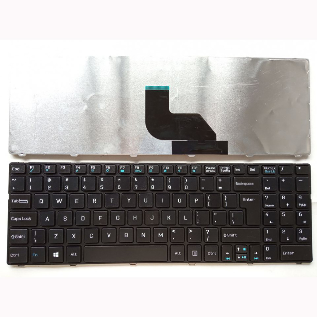 UI เหมาะสําหรับ MSI MS-16Y1 CR643 CX640DX คีย์บอร์ดด้านหลังขนาดใหญ่
