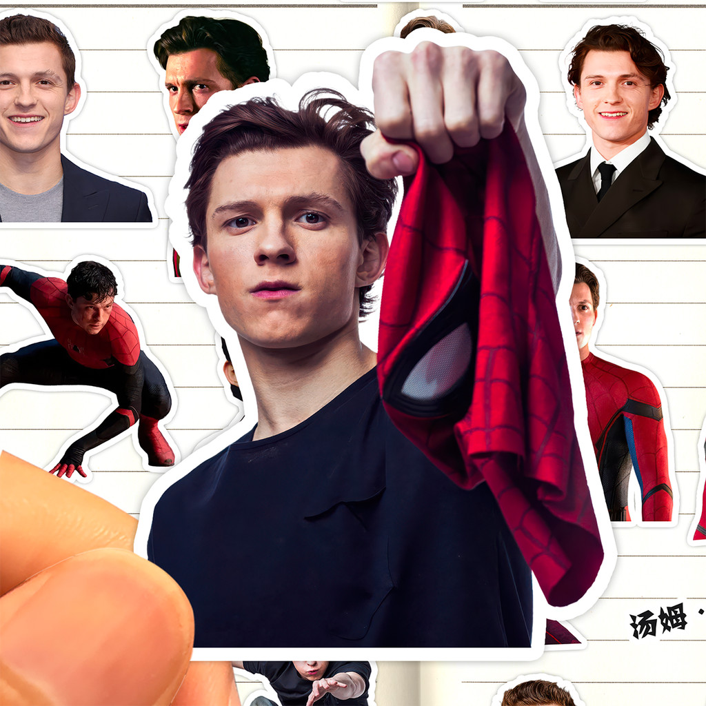 Tom Holland Holland Sticker HD Waterproof British Actor Tom Holland Spiderman Sticker