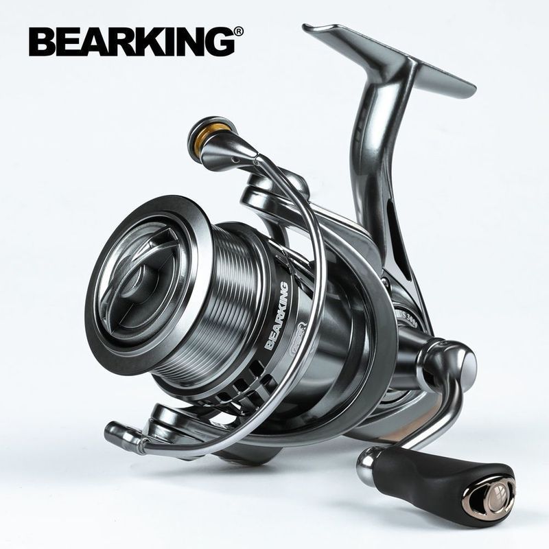 หมี ZUES ZUES คาร์บอนไฟเบอร์เบรค Pad 8 + 1 Long-Casting โลหะ Lure ล้อหมุนตกปลา Reel ตกปลาทะเล Reel