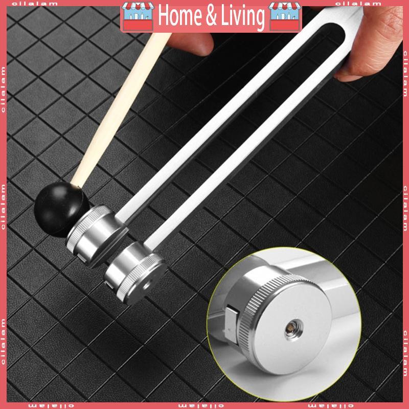 CI 256 Hz ส้อมปรับแต่งเครื่องมือรักษาทางการแพทย์เครื่องมือซ่อมแซมค้อนอลูมิเนียมอัลลอยด์