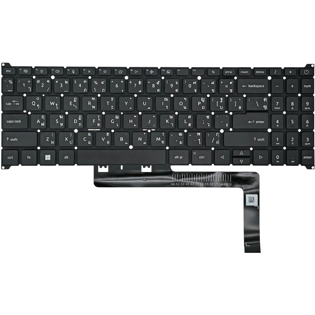 คีย์บอร์ด Acer Aspire 3 A315-24P A315-44P  A315-59 A315-510P A515-47 A515-57G A715-51 A715-76G S50-5