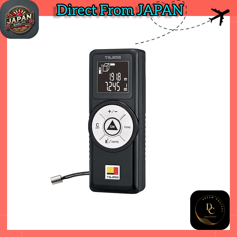 Tajima Safe Laser Distance Meter G03 — Black (TSFLK-G03BK)