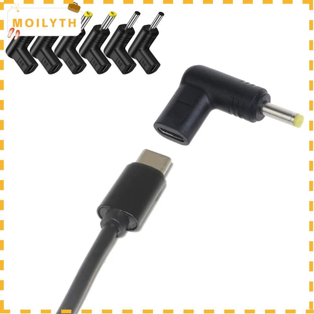 MOILYTH USB C PD to DC Power Connector, Universal 5V 9V 12V Type C to DC Jack Plug, สําหรับแว่นตา VR