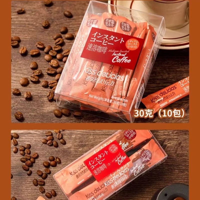 ฤดูร้อนผลิตภัณฑ์เดียว Haiyi Mellow Heart กาแฟสําเร็จรูปหลายรสชาติ 120g กระเป๋า Student Party 9.3