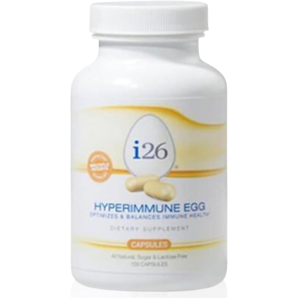 Youngevity i26 Hyperimmmune Egg Immune & Digestive Support, 135 แคปซูล