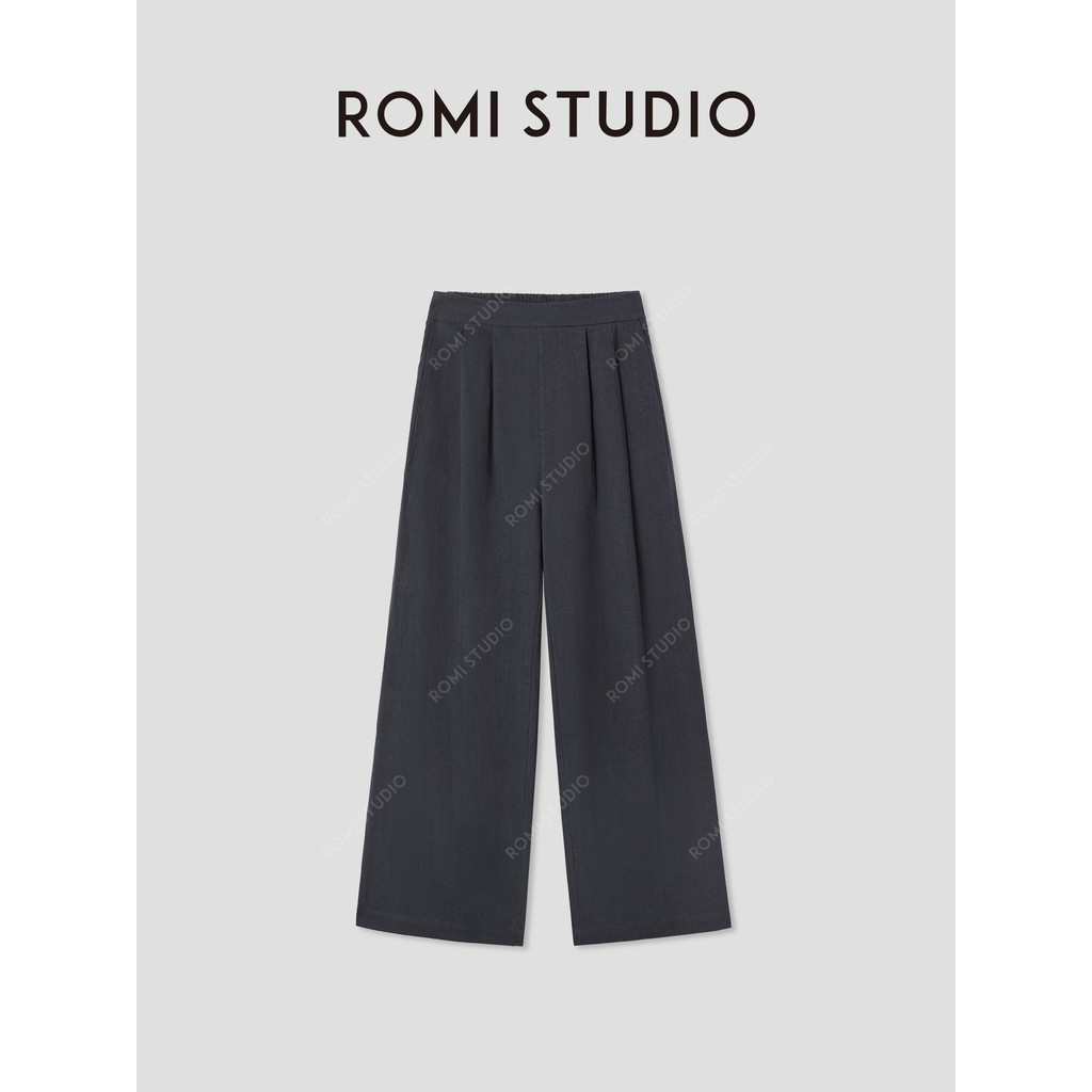 R ROMI STUDIO กางเกงลําลองสีน้ําเงิน RWCSXD2929